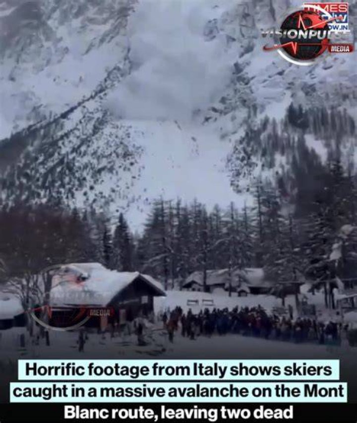 Avalanche kills two British skiers on Mont Blanc in France