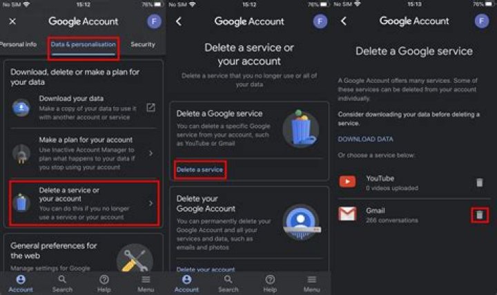 does google delete gmail accounts?