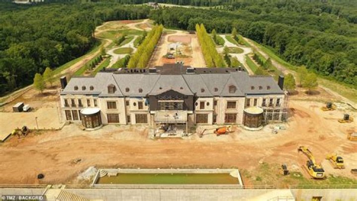 Drone Video Footage Of Tyler Perry's Absolutely Magnificent $100 Million Atlanta Castle (Featuring A Private Airstrip!)