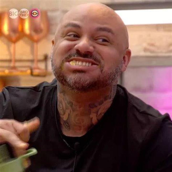 Dylan during an eating task in Big Brother