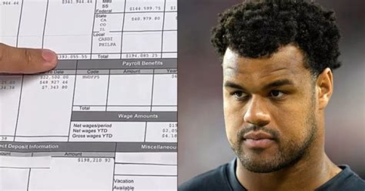 Here's How Much Money An NFL Player Loses To Taxes In His Actual Paycheck