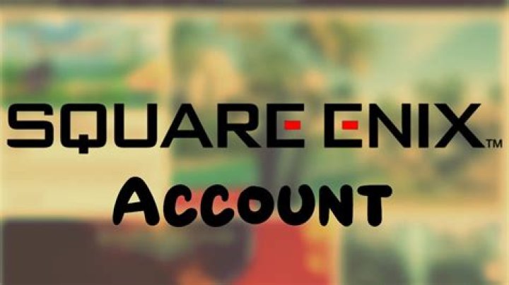 How do you create a Square Enix account?