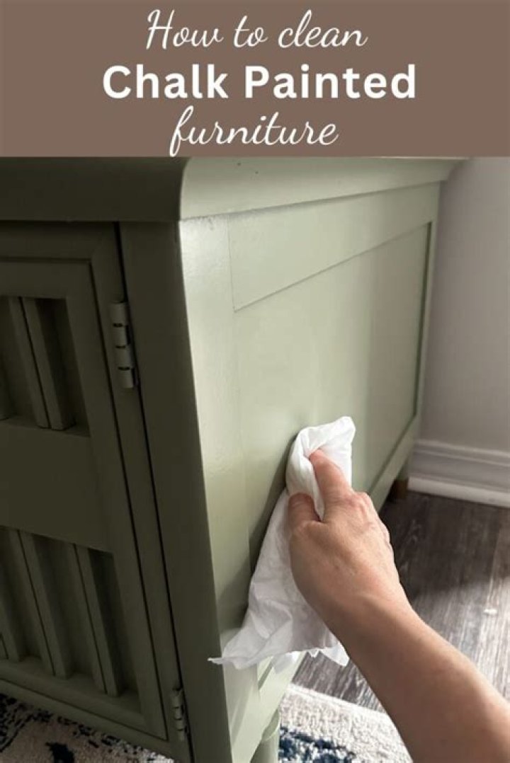 how to clean chalk paint furniture?
