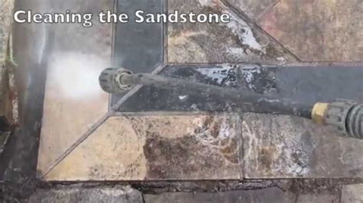 how to clean sandstone?