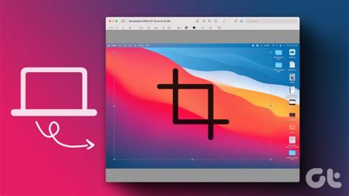 how to crop a screenshot on mac?