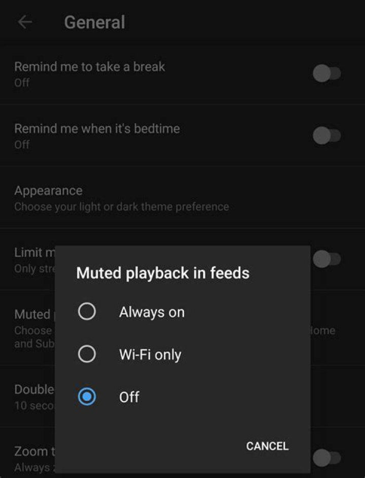 How to Disable “Muted Playback in Feeds” in YouTube on Android?