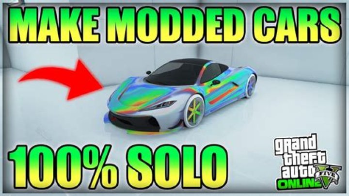 how to mod cars in gta 5 ps4?