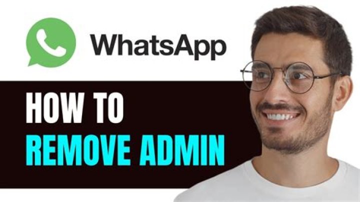 how to remove admin who created the group whatsapp?