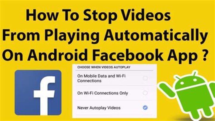 how to stop videos from automatically playing on instagram android?