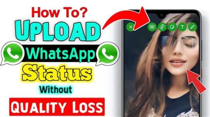 how to upload whatsapp status without losing quality?