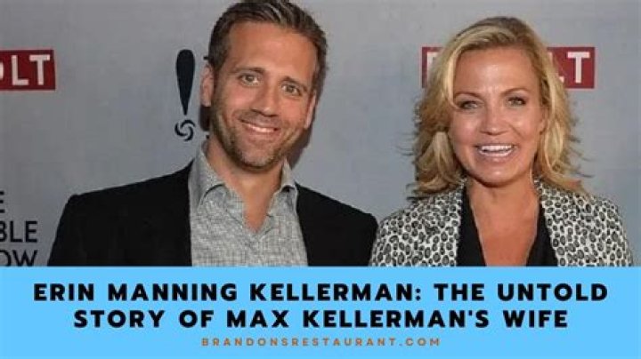 Max Kellerman Wife (Erin Manning), Brother, Family, Height, Salary