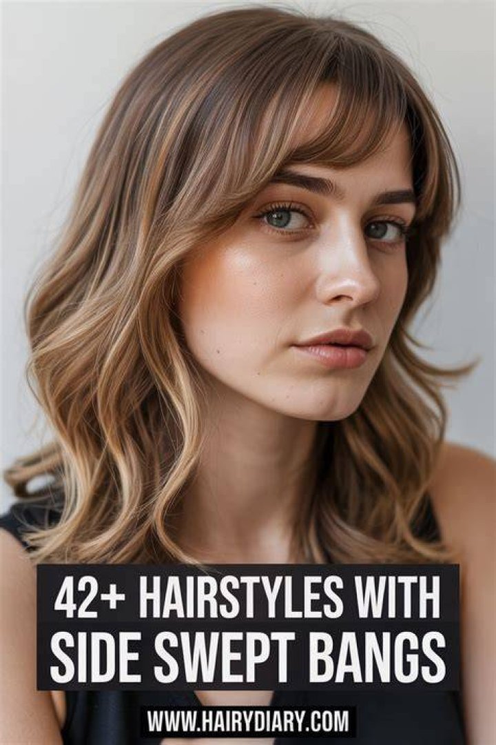 Side Swept Bangs Are Making A Nostalgic Comeback And Here’s Proof