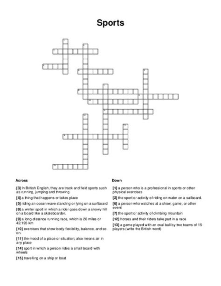 Sprint Crossword Clue 3 Letters