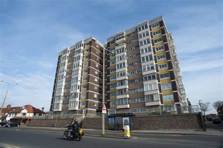 The block of flats where Hardy murdered his victims