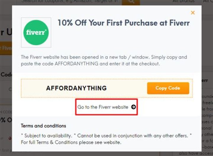 Verified 10% Off | Fiverr active coupon codes for December 2023